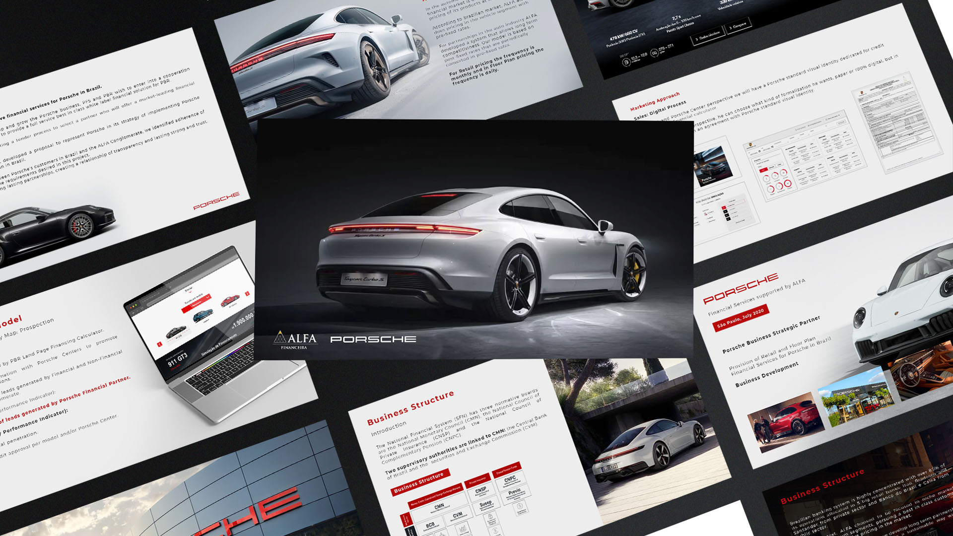 Porsche projeto Alfa